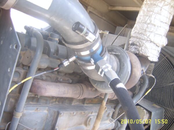 Mezclador de air gas entrada motor kit dual fuel genpar
