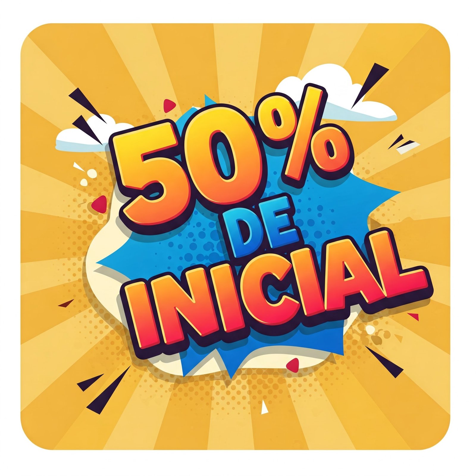50% inicial para tu kit